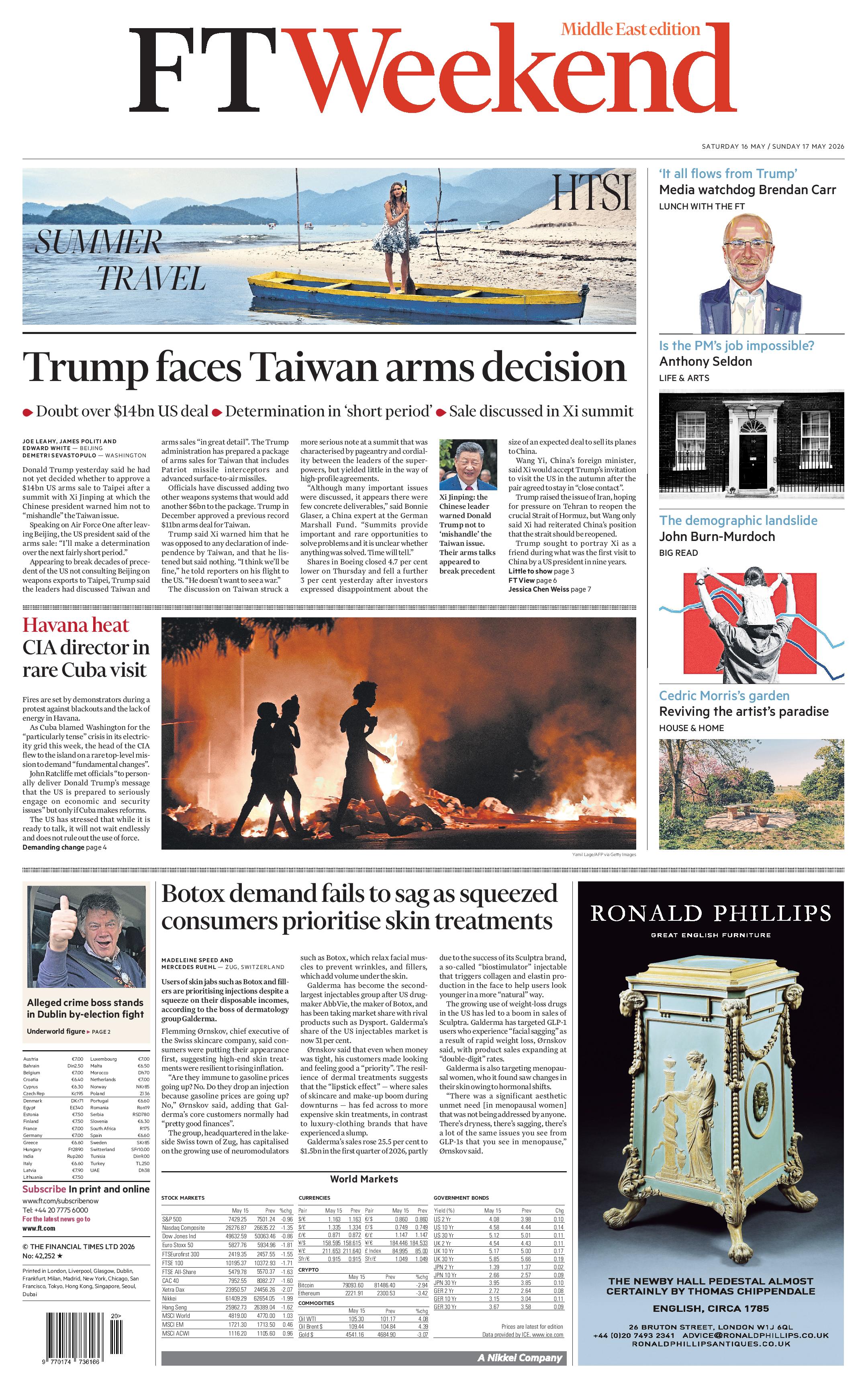 Financial Times  cover