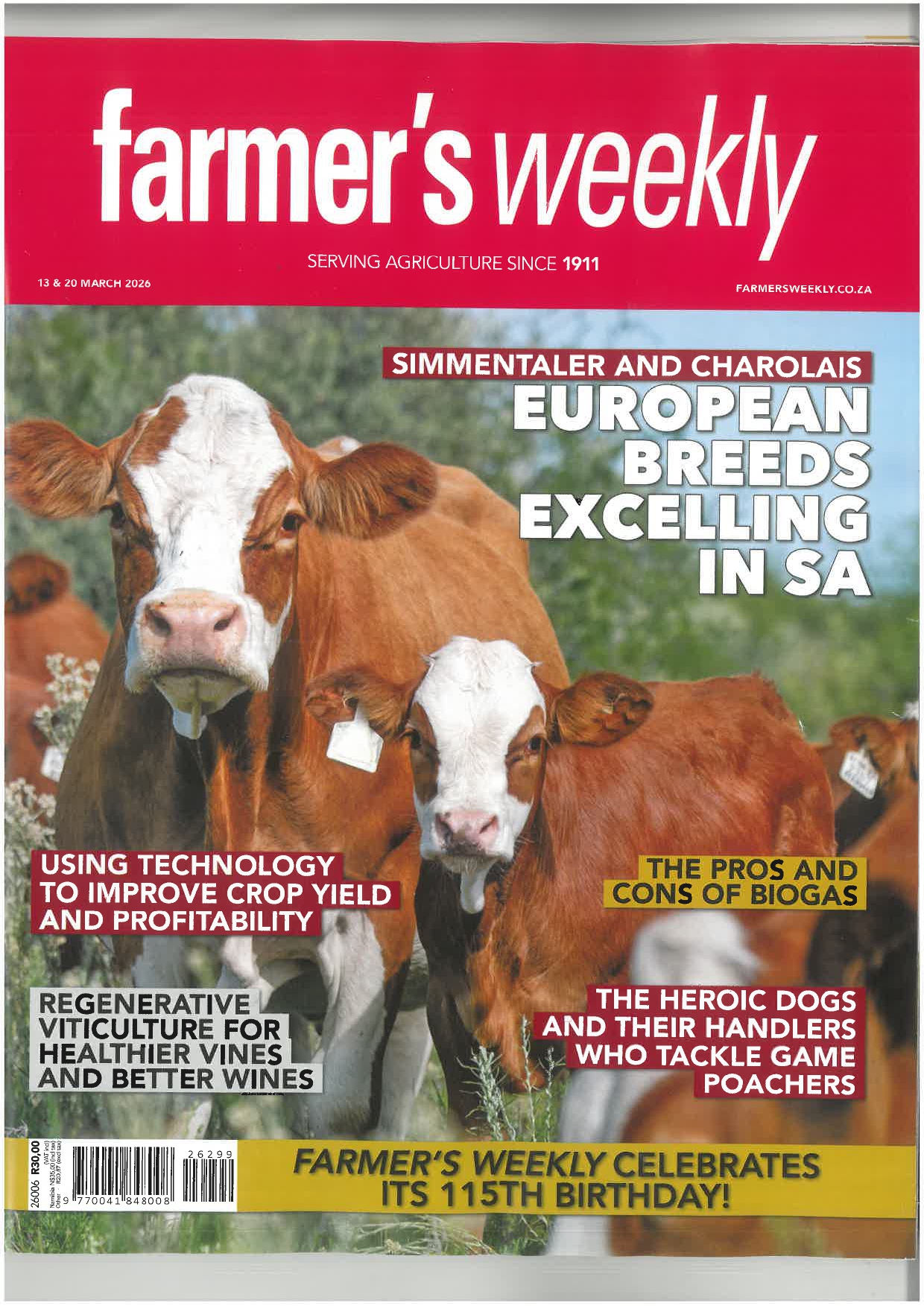 Farmer's Weekly cover